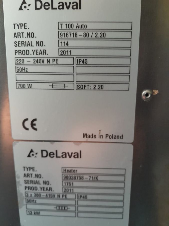 Sonstige Melktechnik & Kühltechnik des Typs De Laval FGM Melkstand 2x5 komplett mit Tank u. Zubehör, Gebrauchtmaschine in Kirchschlag (Bild 14)