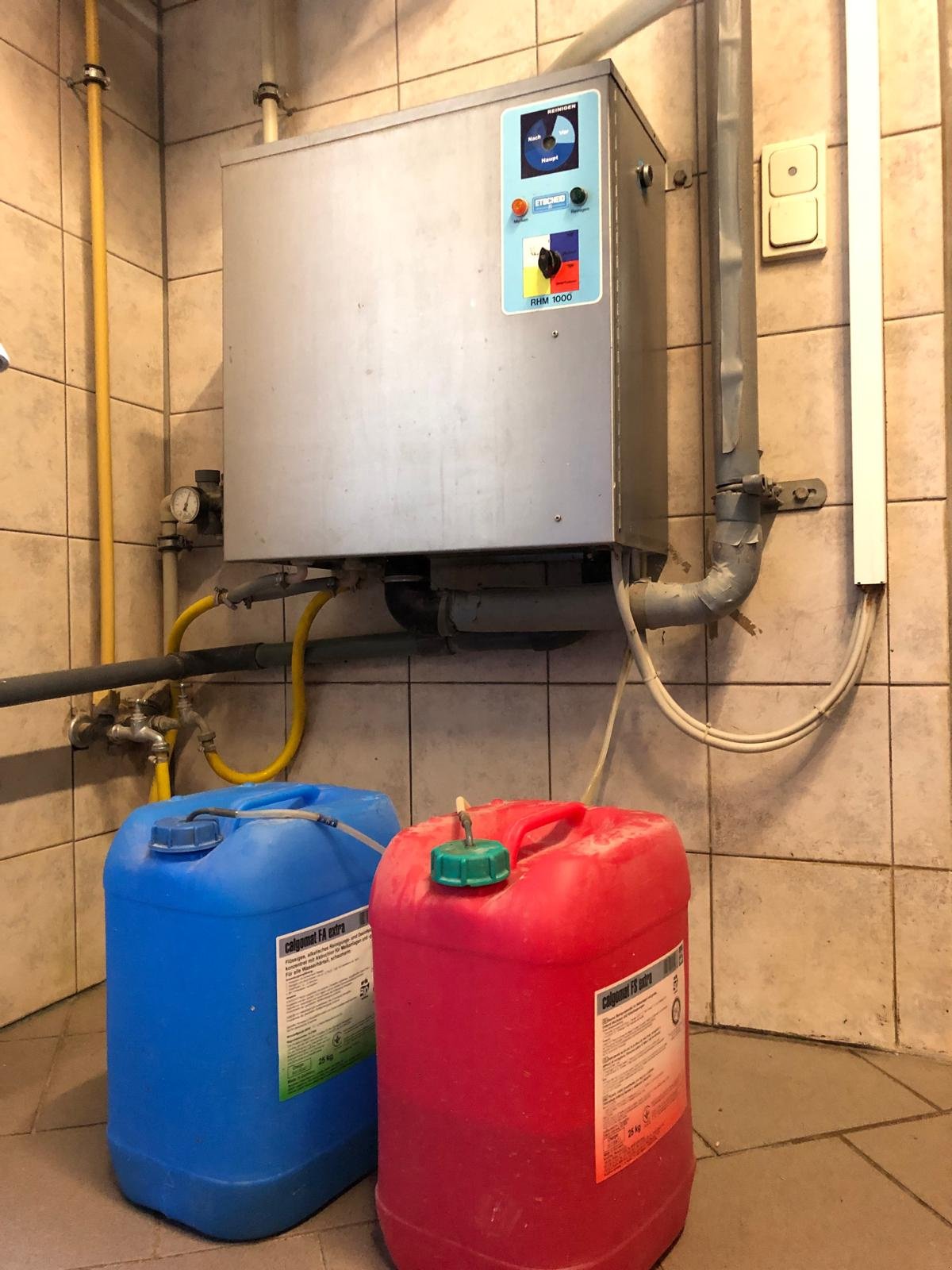 Sonstige Melktechnik & Kühltechnik Türe ait Melotte Ziegenmelkanalge + Waschautomat, Gebrauchtmaschine içinde Rappottenstein (resim 1)