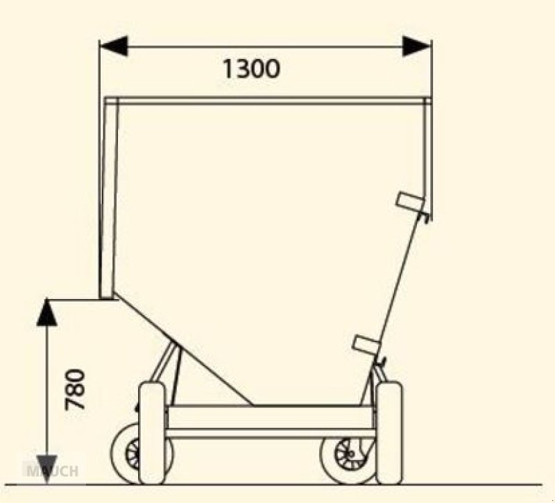 Sonstige Melktechnik & Kühltechnik tip Sonstige Growi Mistkulli 1,3m, Neumaschine in Burgkirchen (Poză 8)