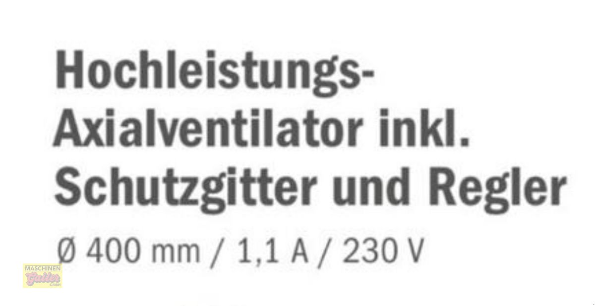 Sonstige Melktechnik & Kühltechnik типа Sonstige Hochleistungs-Axialventilator, Stalllüfter, Neumaschine в Kötschach (Фотография 12)