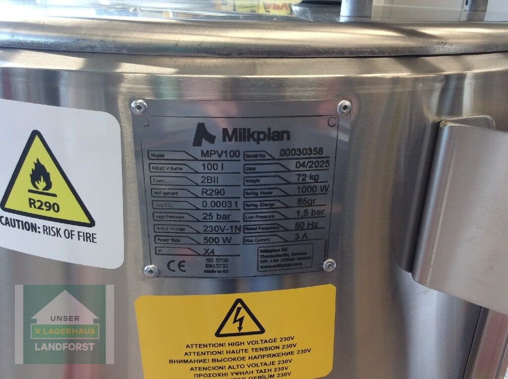 Sonstige Melktechnik & Kühltechnik Türe ait Sonstige MPV 100, Neumaschine içinde Kobenz bei Knittelfeld (resim 10)