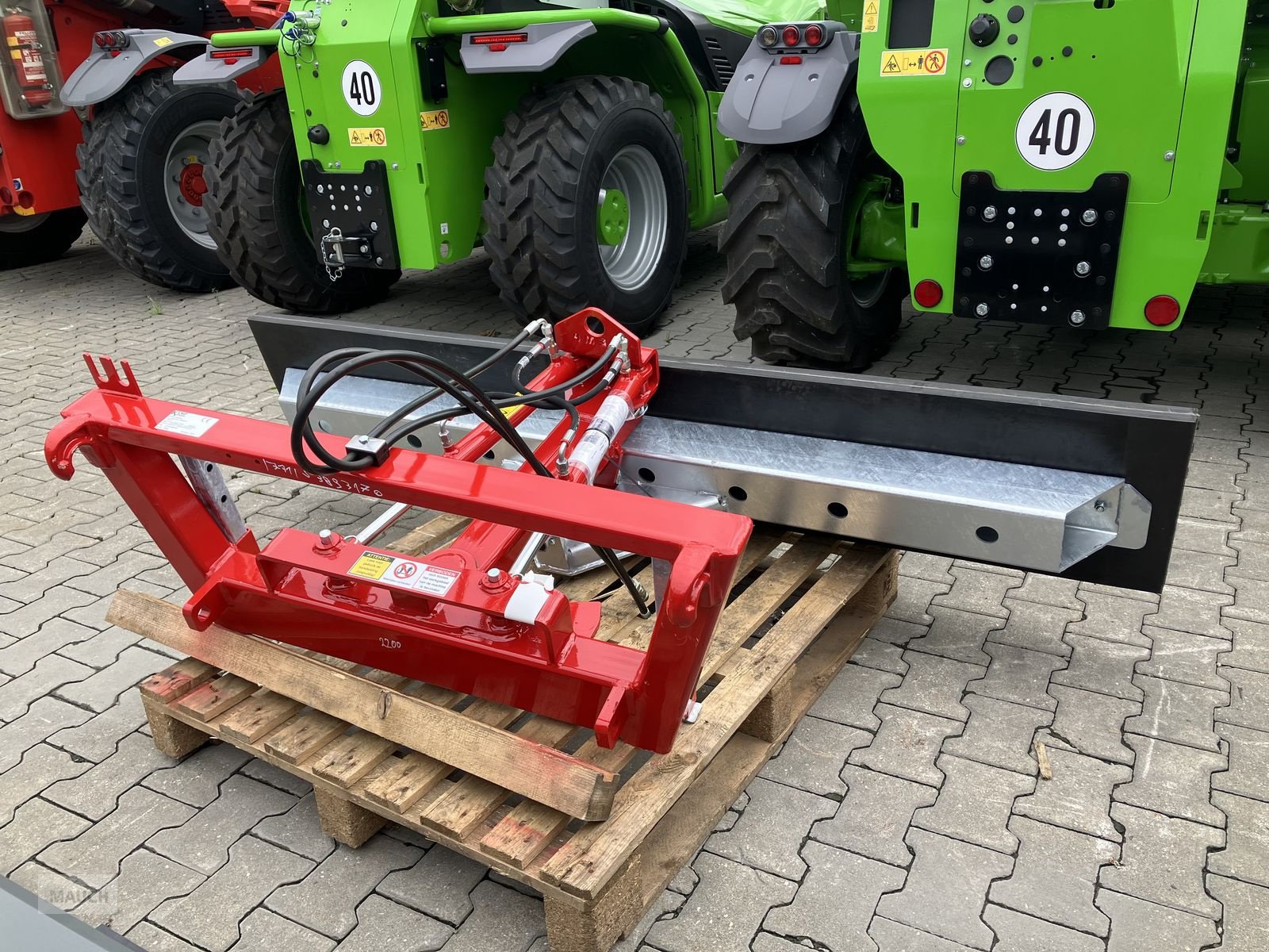 Sonstige Melktechnik & Kühltechnik типа Sonstige Weidemann Futterschiebeschild hydraulisch, Neumaschine в Burgkirchen (Фотография 4)