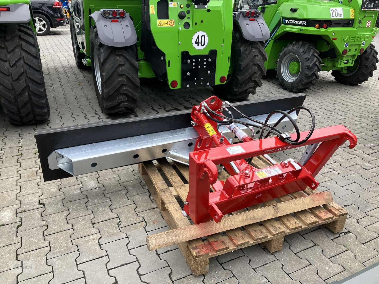 Sonstige Melktechnik & Kühltechnik типа Sonstige Weidemann Futterschiebeschild hydraulisch, Neumaschine в Burgkirchen (Фотография 3)