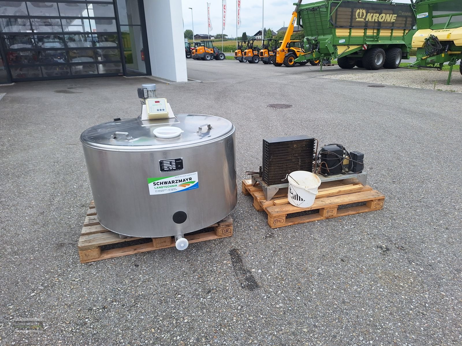 Sonstige Melktechnik & Kühltechnik типа Westfalia 500 Liter Tank mit Rührwerk und Kühlung, Gebrauchtmaschine в Gampern (Фотография 2)