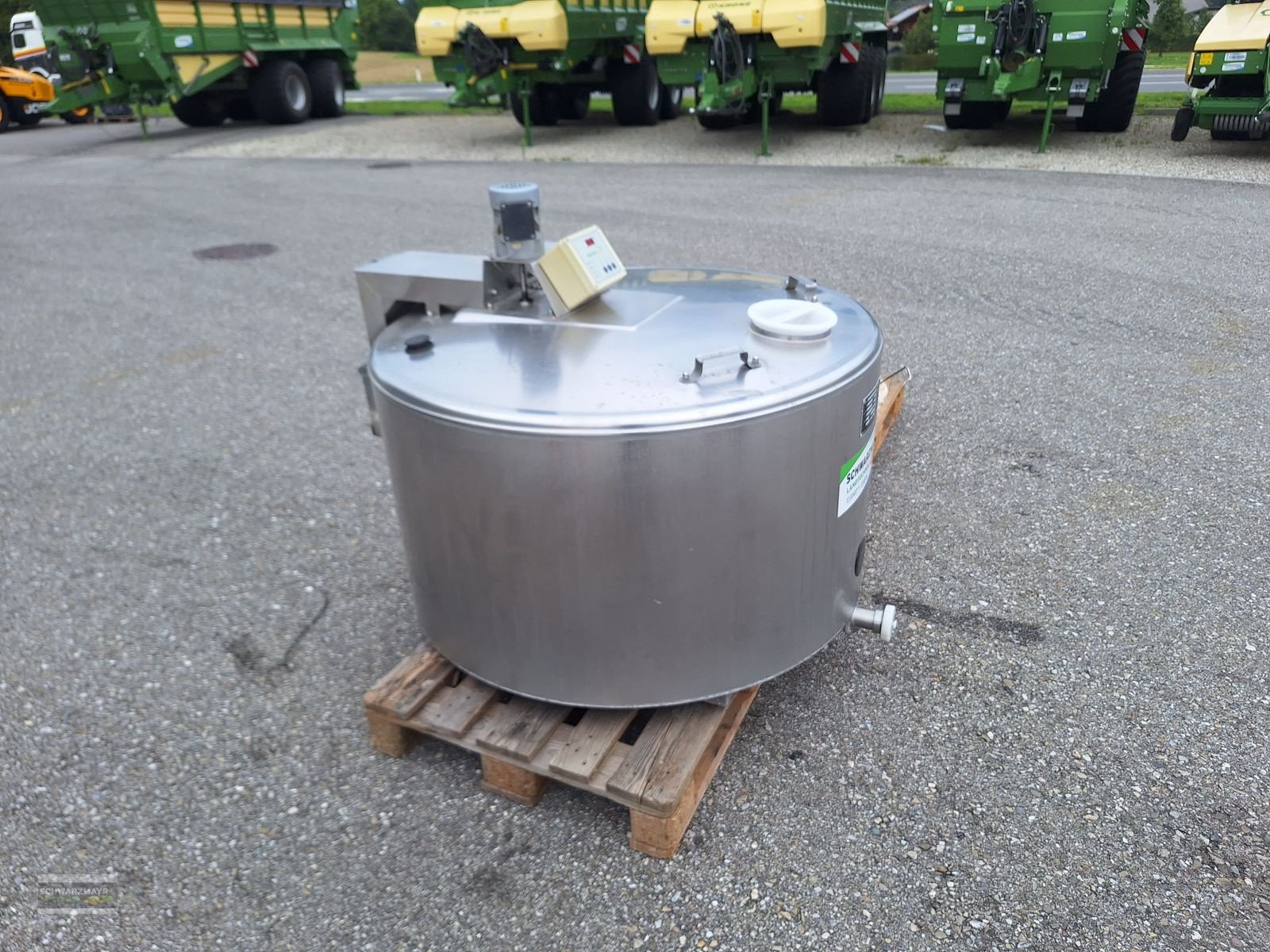 Sonstige Melktechnik & Kühltechnik типа Westfalia 500 Liter Tank mit Rührwerk und Kühlung, Gebrauchtmaschine в Gampern (Фотография 3)