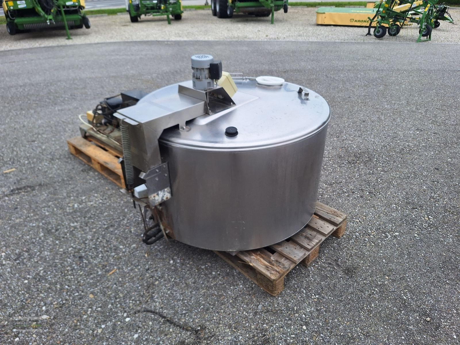 Sonstige Melktechnik & Kühltechnik типа Westfalia 500 Liter Tank mit Rührwerk und Kühlung, Gebrauchtmaschine в Gampern (Фотография 5)