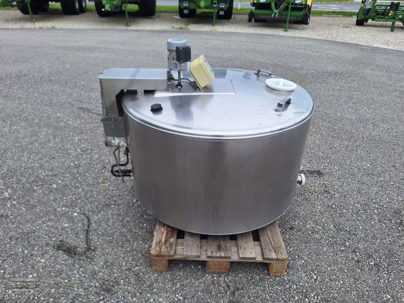 Sonstige Melktechnik & Kühltechnik типа Westfalia 500 Liter Tank mit Rührwerk und Kühlung, Gebrauchtmaschine в Gampern (Фотография 4)