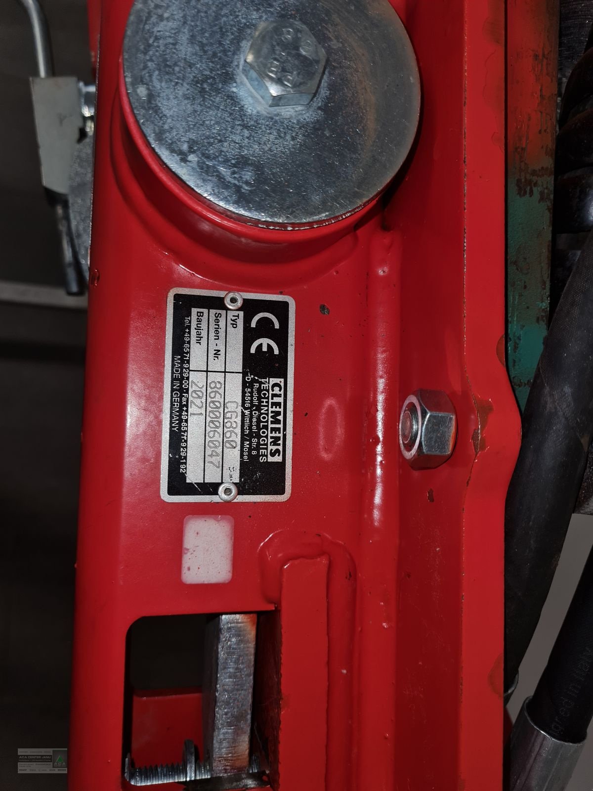 Sonstige Obsttechnik & Weinbautechnik des Typs Clemens Clemens Radius 860 SL, Gebrauchtmaschine in Gerasdorf (Bild 7)