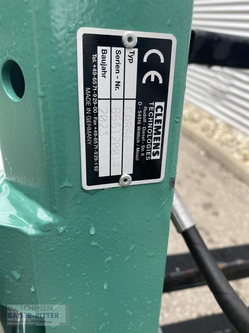 Sonstige Obsttechnik & Weinbautechnik des Typs Clemens Säulenaushebung S6 EW, Neumaschine in Freiburg (Bild 7)
