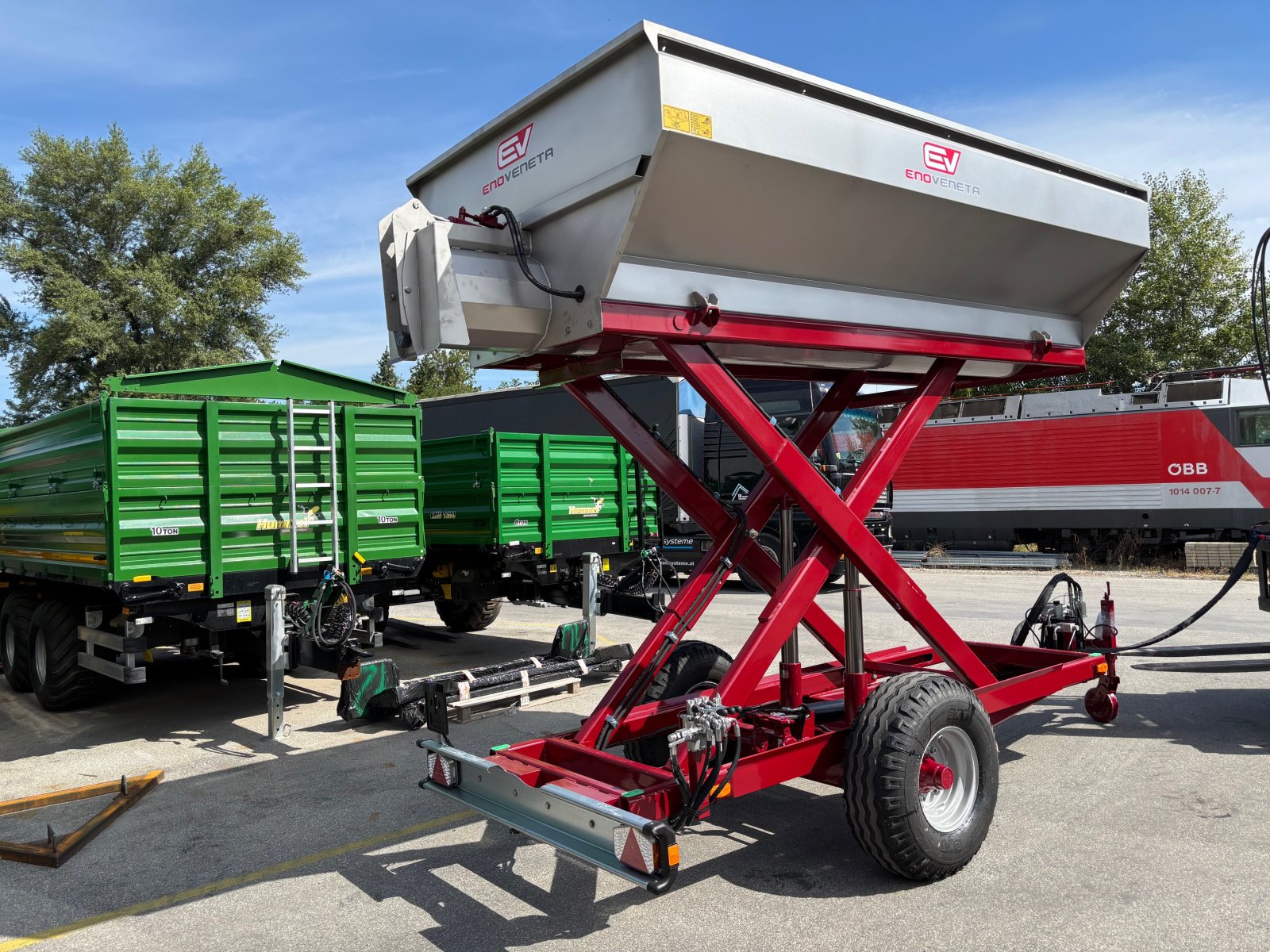 Sonstige Obsttechnik & Weinbautechnik des Typs Enoveneta Scherenhublesewagen 4400, Neumaschine in Gerasdorf (Bild 7)