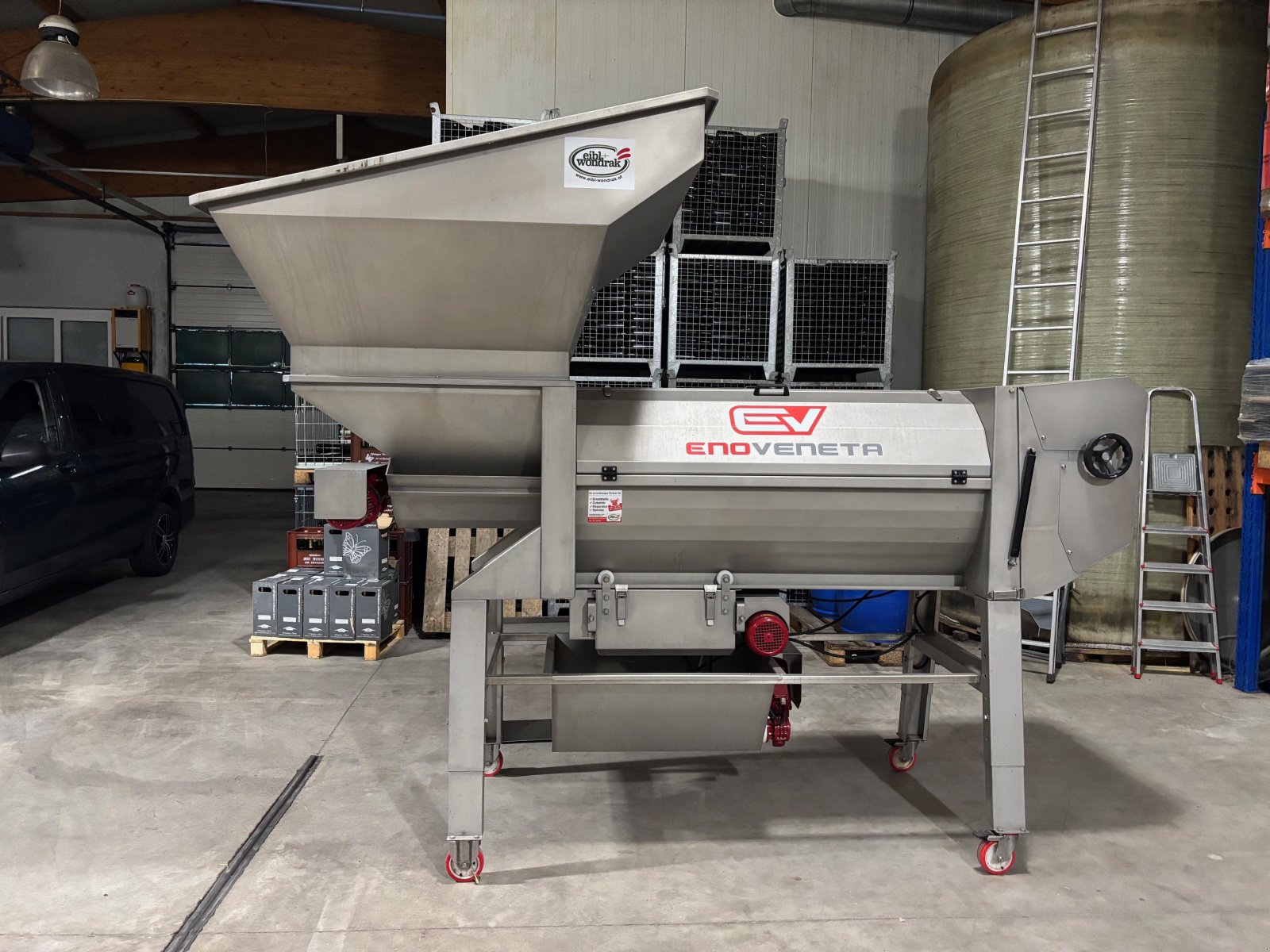 Sonstige Obsttechnik & Weinbautechnik des Typs Enoveneta Top 15 TL Abbeermaschine (Rebler), Gebrauchtmaschine in Gerasdorf (Bild 1)