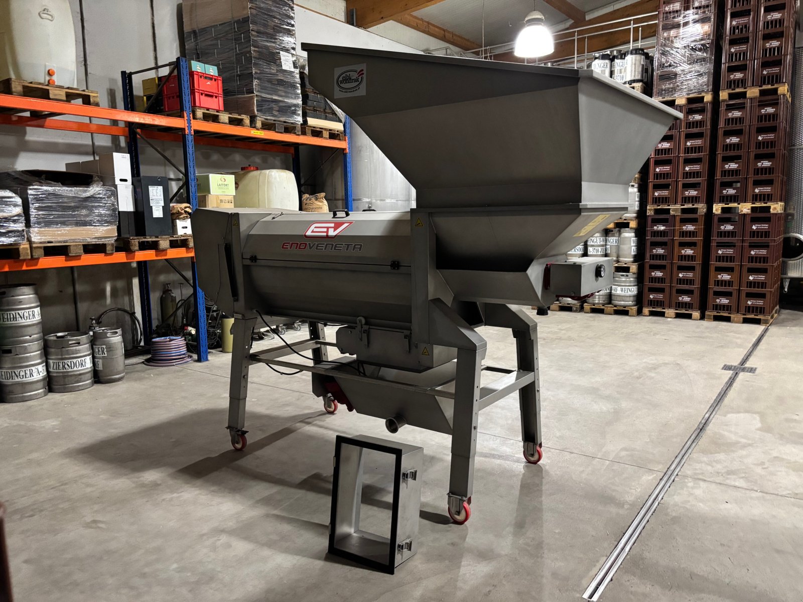 Sonstige Obsttechnik & Weinbautechnik des Typs Enoveneta Top 15 TL Abbeermaschine (Rebler), Gebrauchtmaschine in Gerasdorf (Bild 3)