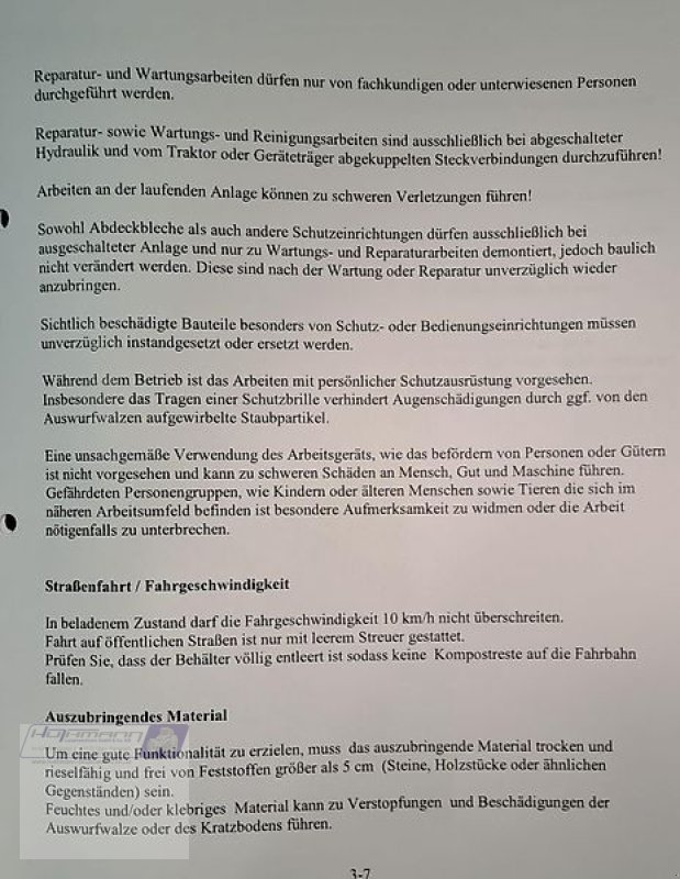 Sonstige Obsttechnik & Weinbautechnik типа Huber Kompoststreuer KST GT04, Neumaschine в Ober-Ramstadt (Фотография 11)