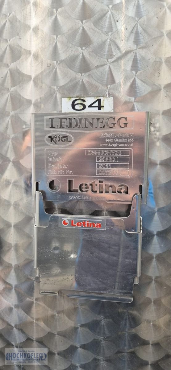 Sonstige Obsttechnik & Weinbautechnik des Typs Letina Z30000HV25 Lagertank, Gebrauchtmaschine in Wies (Bild 4)