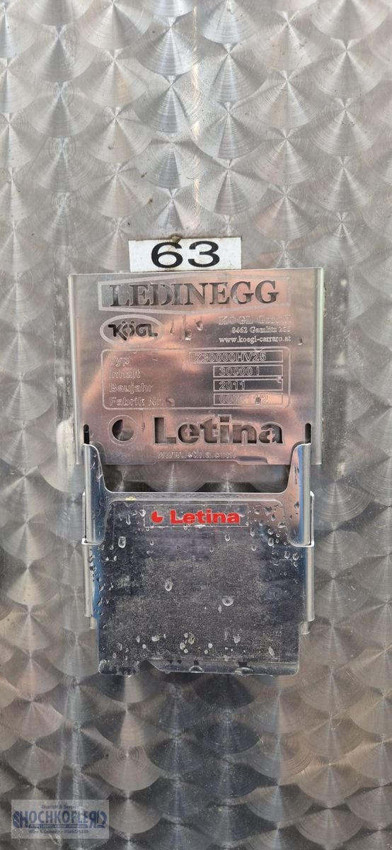 Sonstige Obsttechnik & Weinbautechnik des Typs Letina Z30000HV25 Lagertank, Gebrauchtmaschine in Wies (Bild 9)