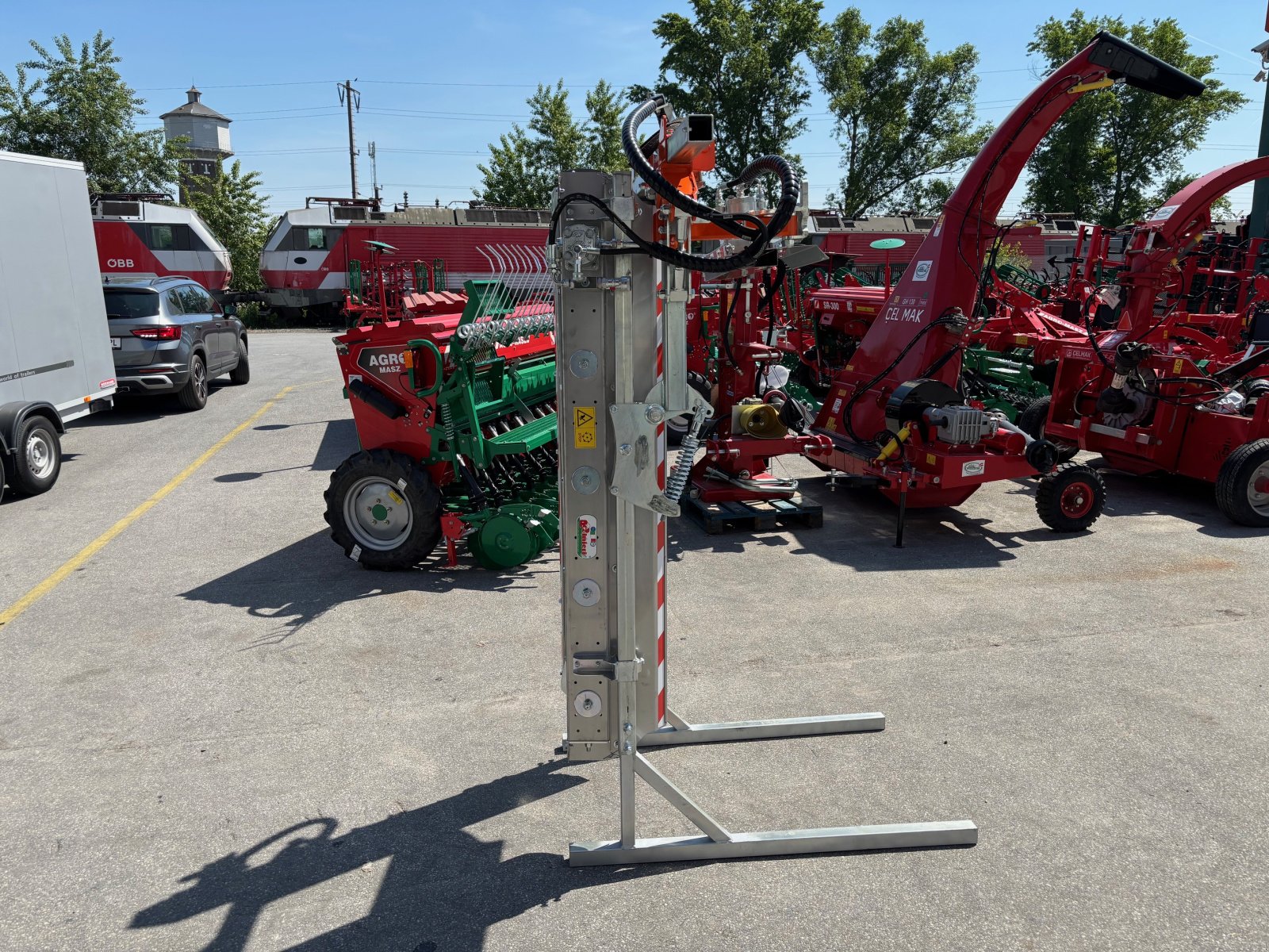 Sonstige Obsttechnik & Weinbautechnik of the type Rinieri Überzeilenlaubschneider CRV 5+2+5, Neumaschine in Gerasdorf (Picture 2)