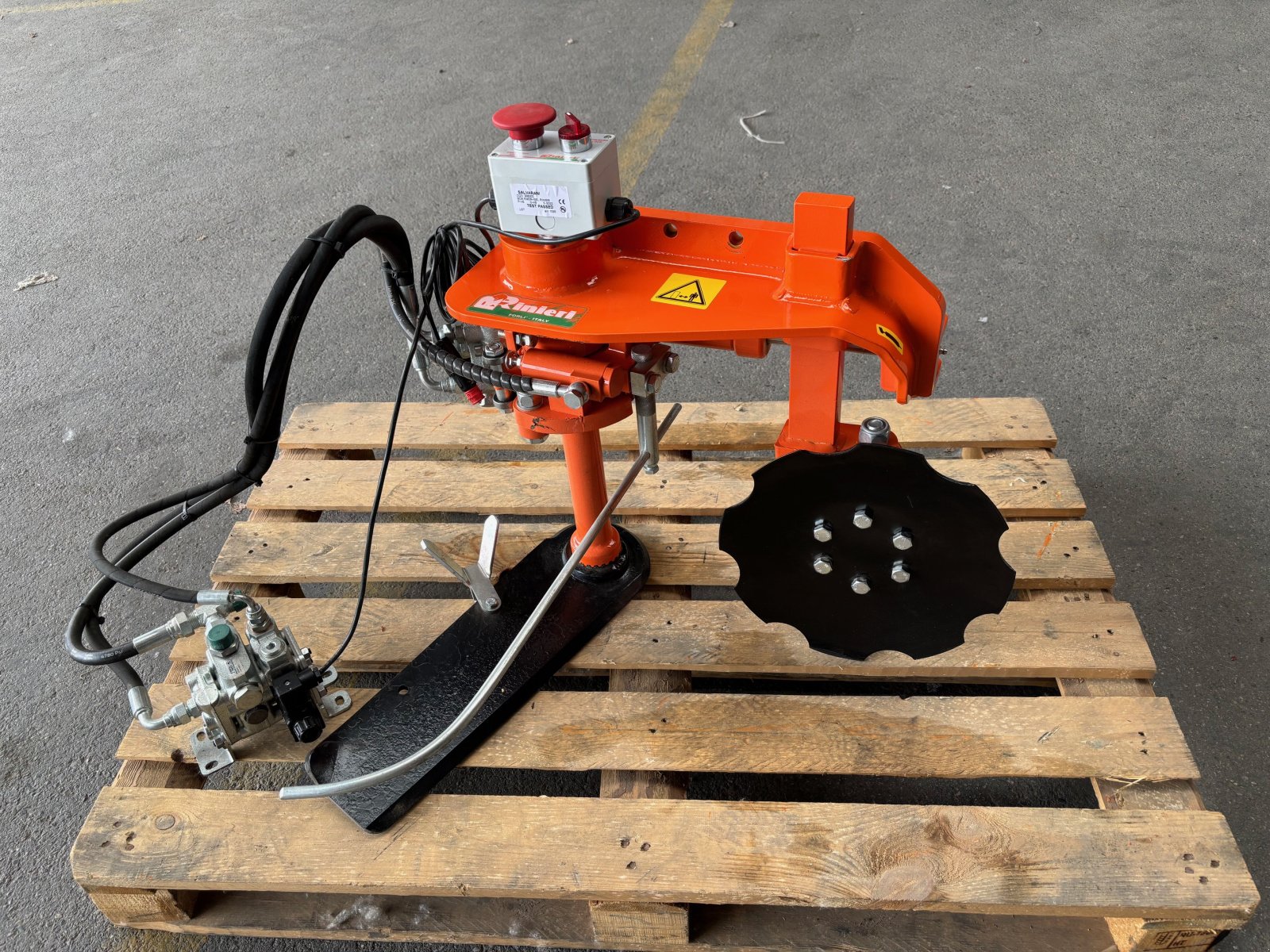 Sonstige Obsttechnik & Weinbautechnik tip Rinieri Turbo Stockräumgerät mit Flachschare und Scheibenpflug, Neumaschine in Gerasdorf (Poză 1)