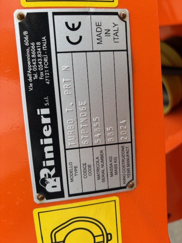 Sonstige Obsttechnik & Weinbautechnik от тип Rinieri TwinTurbo PRT, Gebrauchtmaschine в Gerasdorf (Снимка 6)