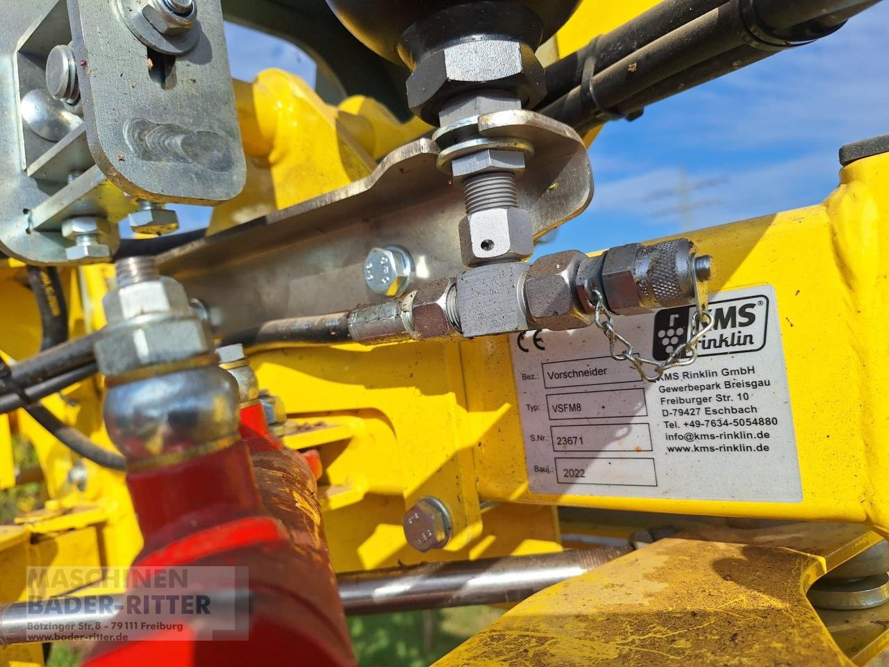Sonstige Obsttechnik & Weinbautechnik типа Sonstige n/a KMS Maxi Fix 8, Gebrauchtmaschine в Freiburg (Фотография 2)