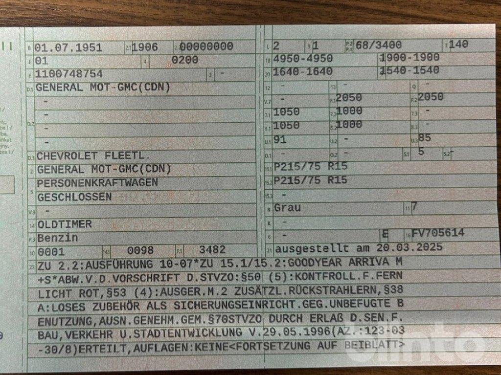 Sonstige Oldtimer za tip Chevrolet Fleetline, Gebrauchtmaschine u Düsseldorf (Slika 6)