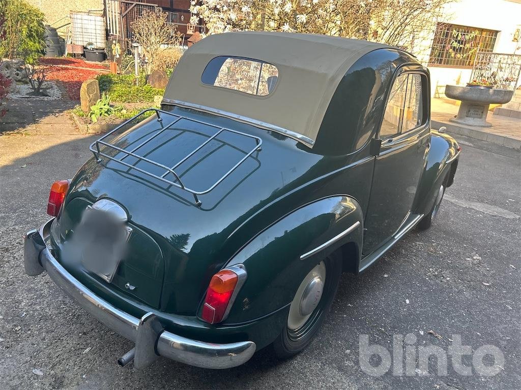 Sonstige Oldtimer типа Fiat 500 C, Gebrauchtmaschine в Düsseldorf (Фотография 4)