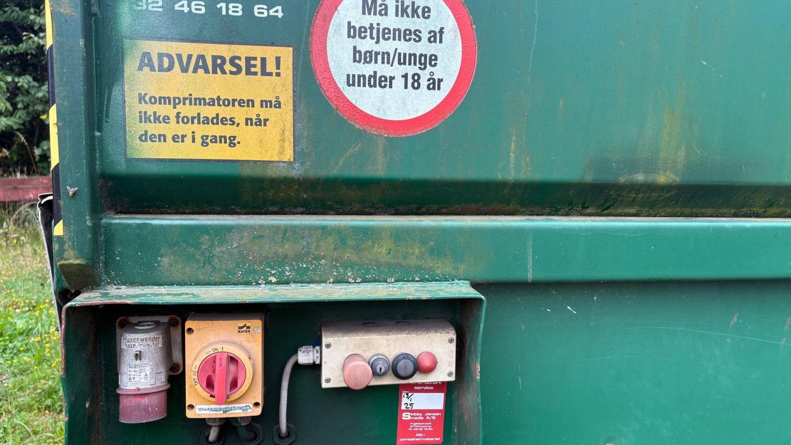 Sonstige Pressen a típus Jensen Container Komprimator container, Gebrauchtmaschine ekkor: Nørager (Kép 5)