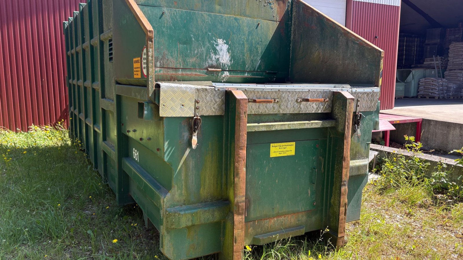 Sonstige Pressen a típus Jensen Container Komprimator container, Gebrauchtmaschine ekkor: Nørager (Kép 4)