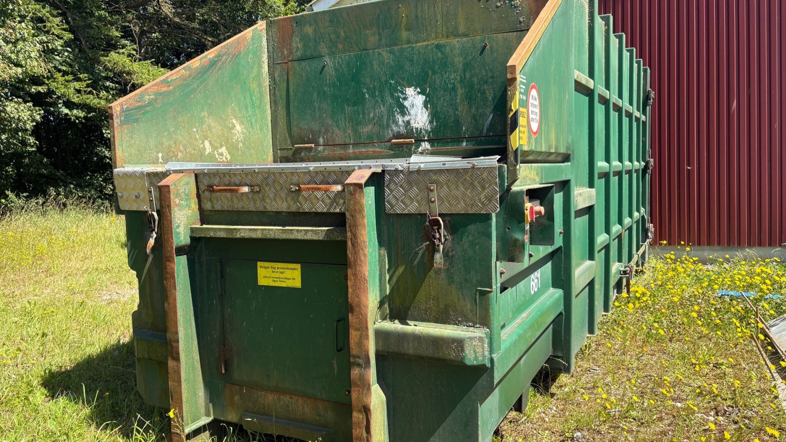 Sonstige Pressen a típus Jensen Container Komprimator container, Gebrauchtmaschine ekkor: Nørager (Kép 1)