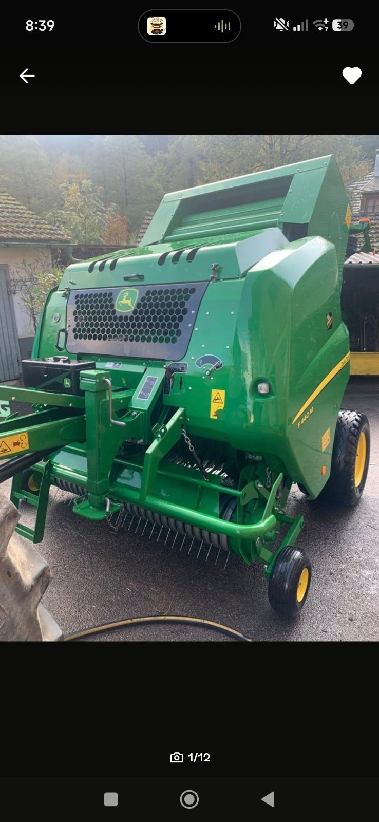 Sonstige Pressen a típus John Deere F440 M, Gebrauchtmaschine ekkor: Wehr (Kép 1)