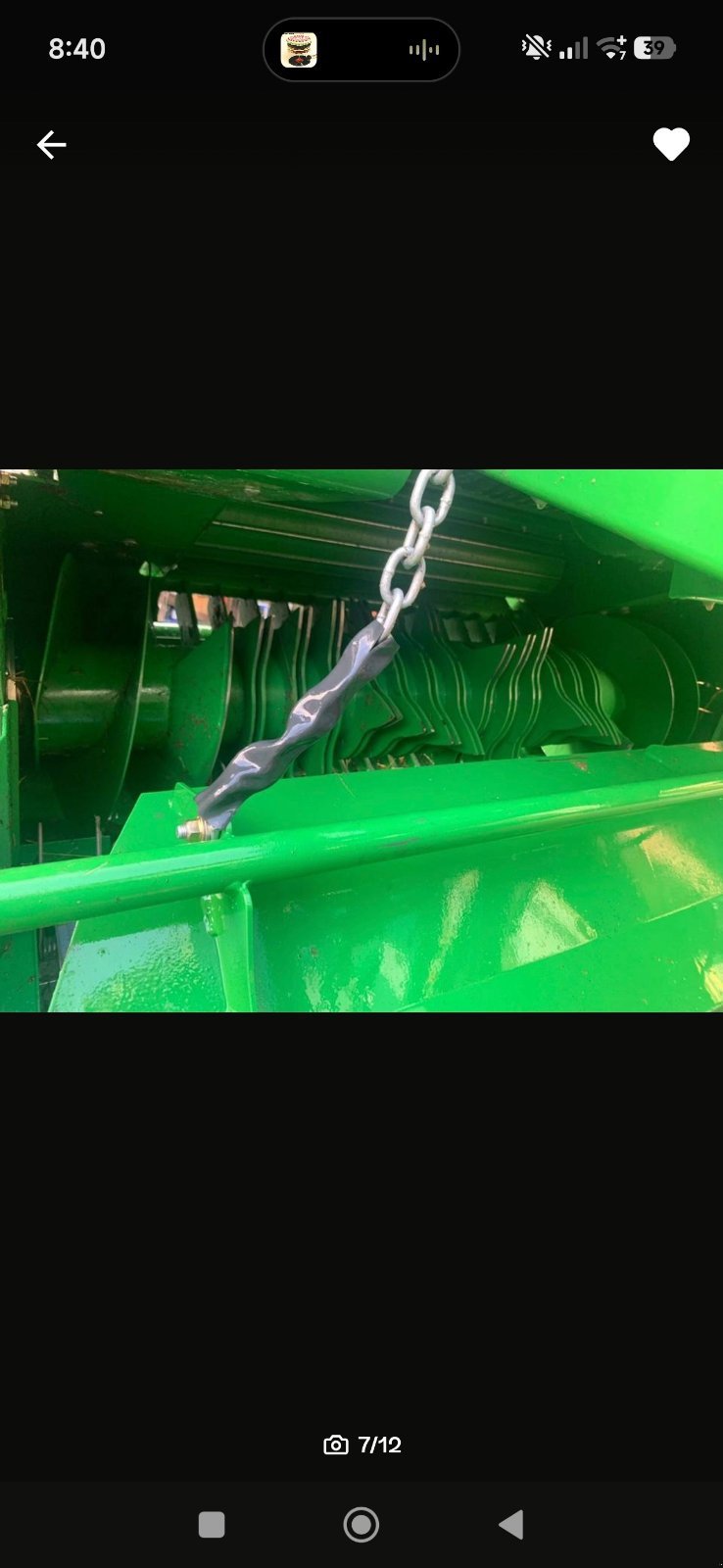 Sonstige Pressen a típus John Deere F440 M, Gebrauchtmaschine ekkor: Wehr (Kép 3)