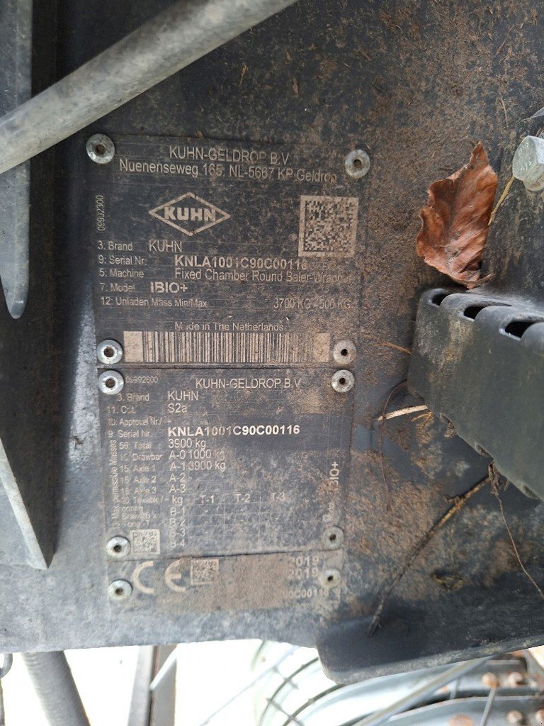 Sonstige Pressen typu Kuhn i-Bio+, Gebrauchtmaschine v Chur (Obrázek 7)