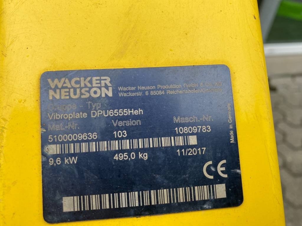 Sonstige Pressen типа Sonstige Wacker Neuson DPU 6555 HE, Gebrauchtmaschine в Vojens (Фотография 6)