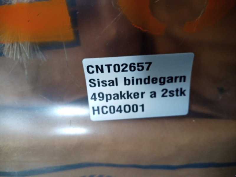 Sonstige Pressenteile of the type Sonstige Bindegarn, Gebrauchtmaschine in Hemmet (Picture 6)