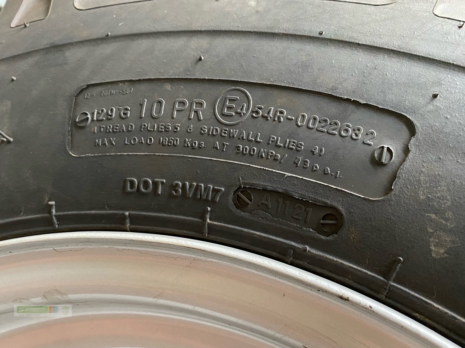 Sonstige Räder & Reifen & Felgen des Typs BKT 12.5-20 MPT 567, Gebrauchtmaschine in Tirschenreuth (Bild 2)