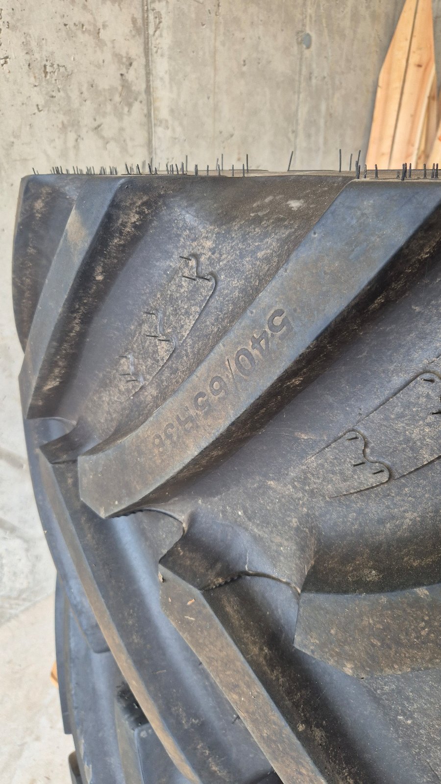 Sonstige Räder & Reifen & Felgen typu BKT Agrimax 540/65 R38, Gebrauchtmaschine v Michaelerberg  (Obrázek 2)