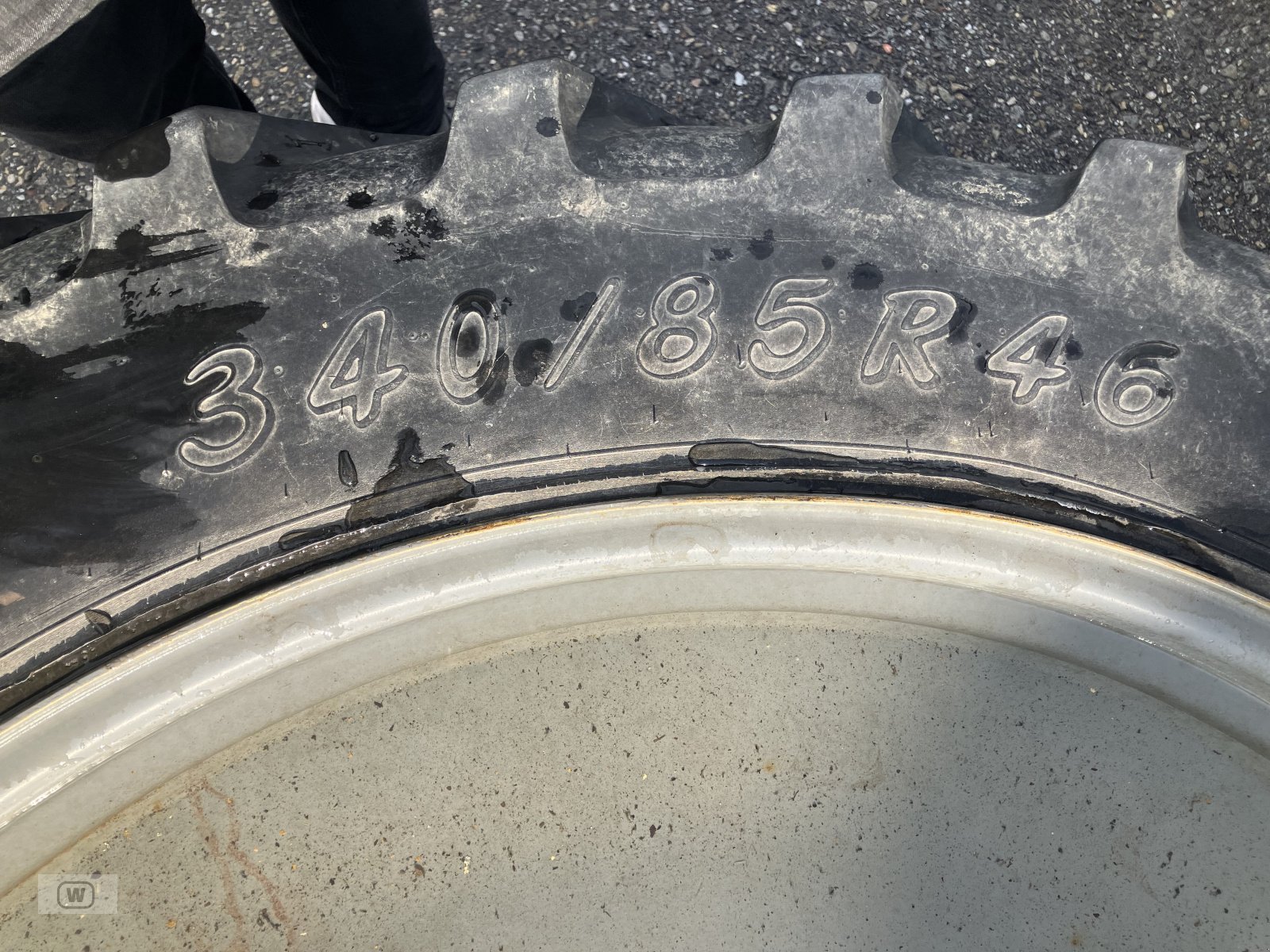 Sonstige Räder & Reifen & Felgen типа Continental 320/85 R32 + 340/85 R46, Gebrauchtmaschine в Zell an der Pram (Фотография 23)