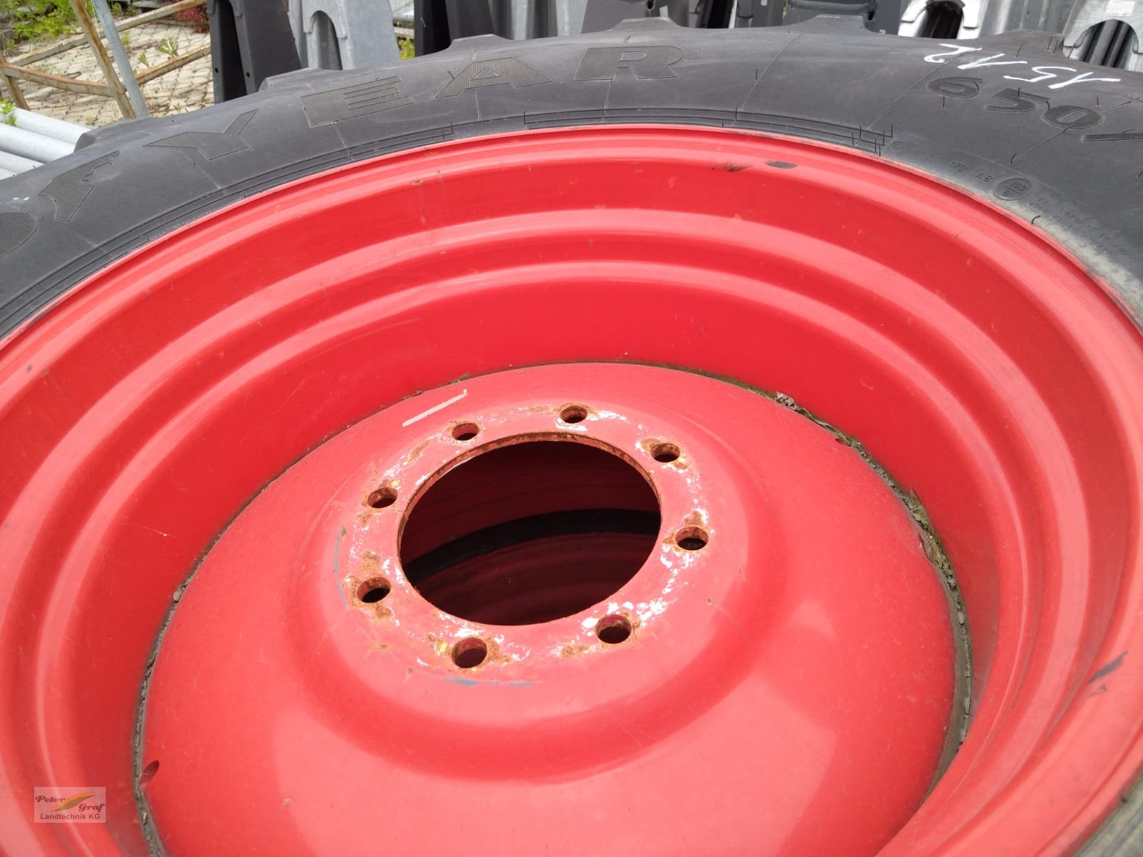 Sonstige Räder & Reifen & Felgen des Typs GoodYear 650/75R32 DT822, Neumaschine in Pegnitz-Bronn (Bild 2)