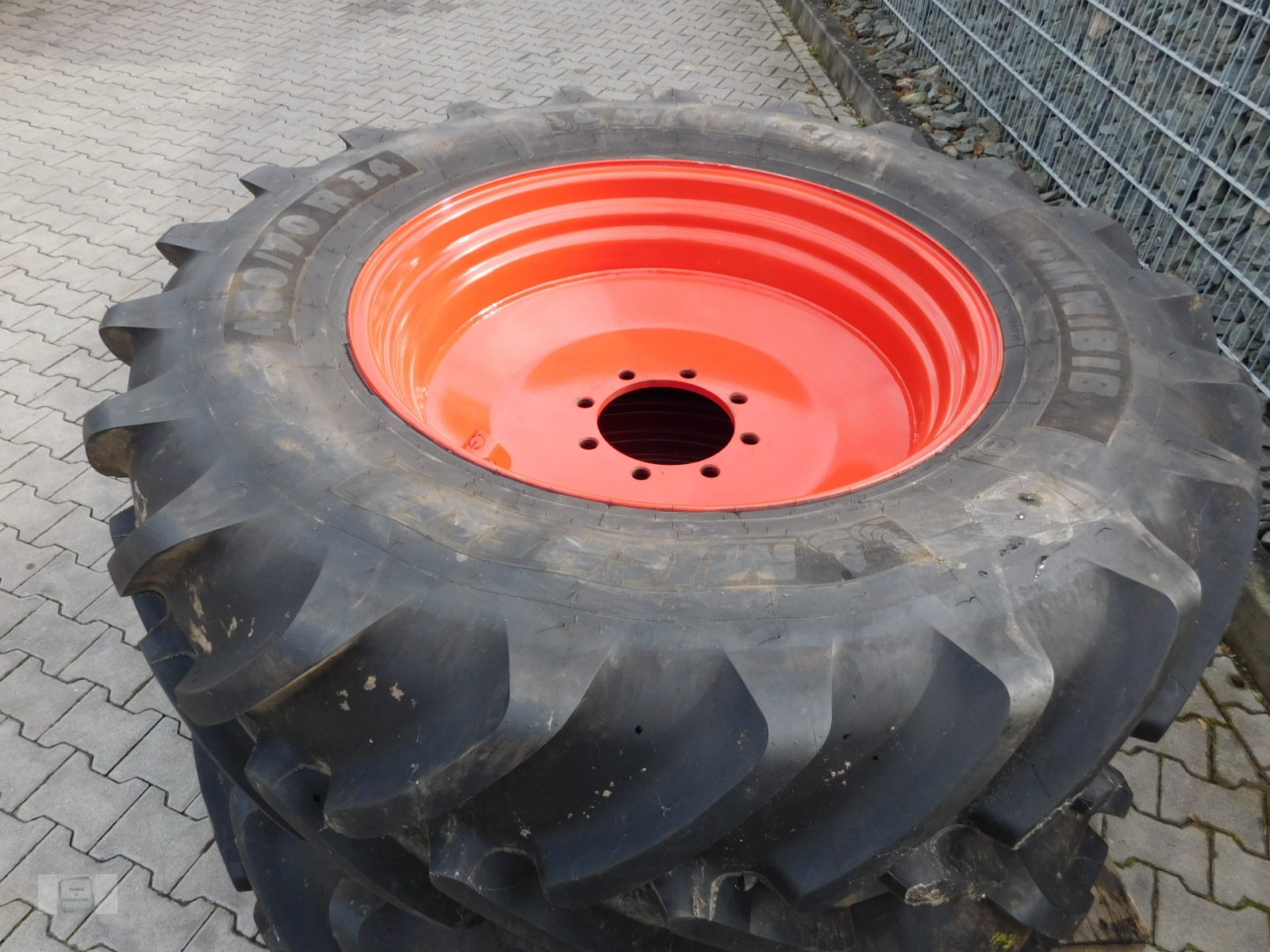 Sonstige Räder & Reifen & Felgen des Typs Grasdorf 380/70R24 + 480/70R34, Gebrauchtmaschine in Gross-Bieberau (Bild 2)