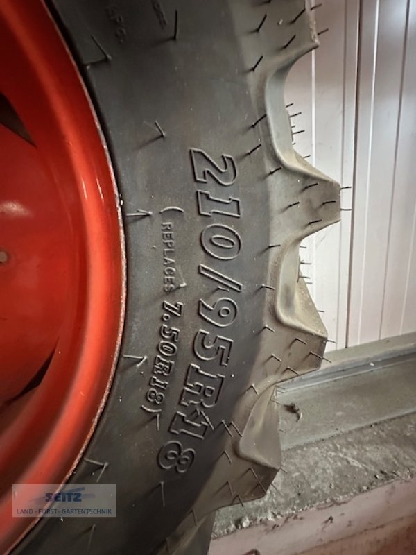 Sonstige Räder & Reifen & Felgen des Typs Kubota Räder 7.50R18 // 210/95R18, Gebrauchtmaschine in Lindenfels-Glattbach (Bild 2)