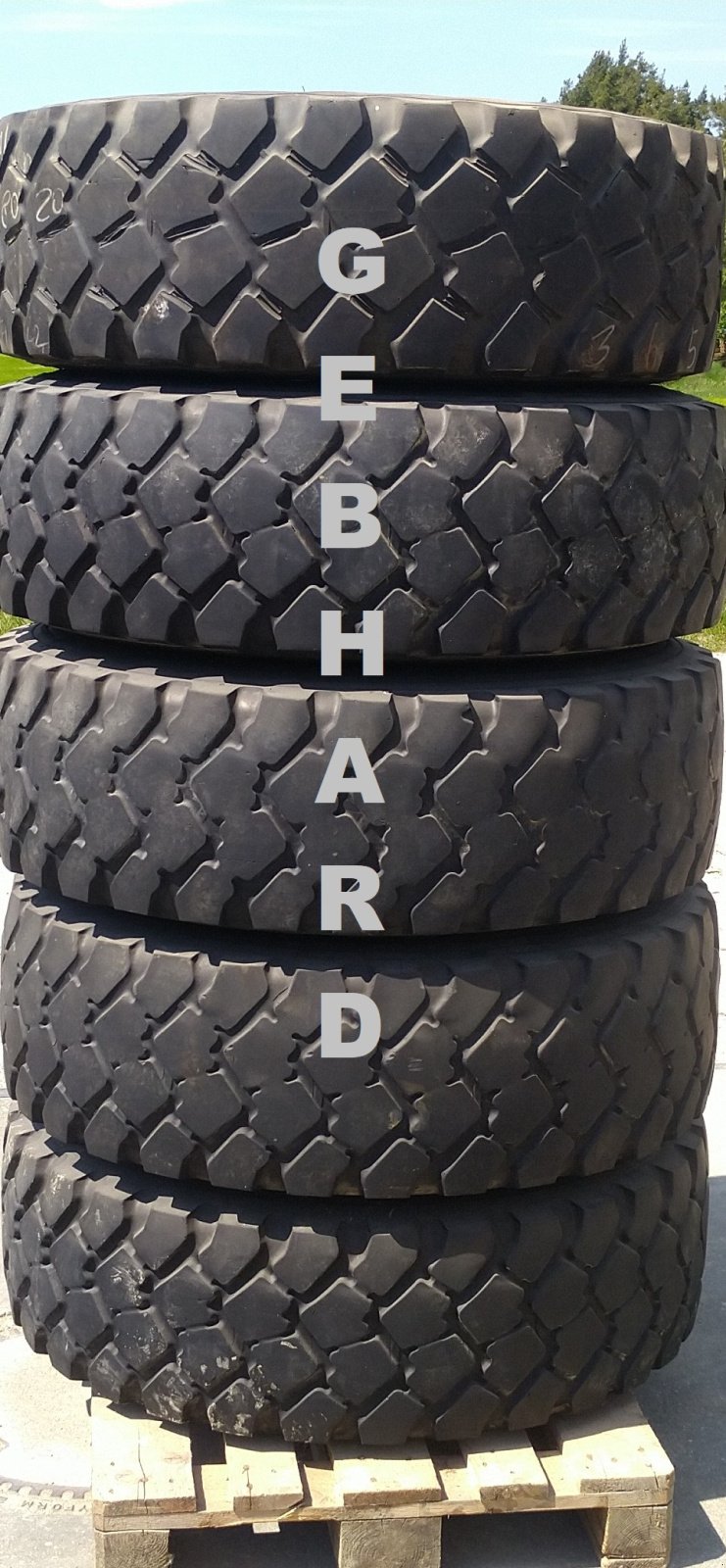 Sonstige Räder & Reifen & Felgen tipa Michelin Unimog Reifen 365/85R20 mit Felgen XZL Radial Kompletträder Ersatzreifen, Gebrauchtmaschine u Großschönbrunn (Slika 1)