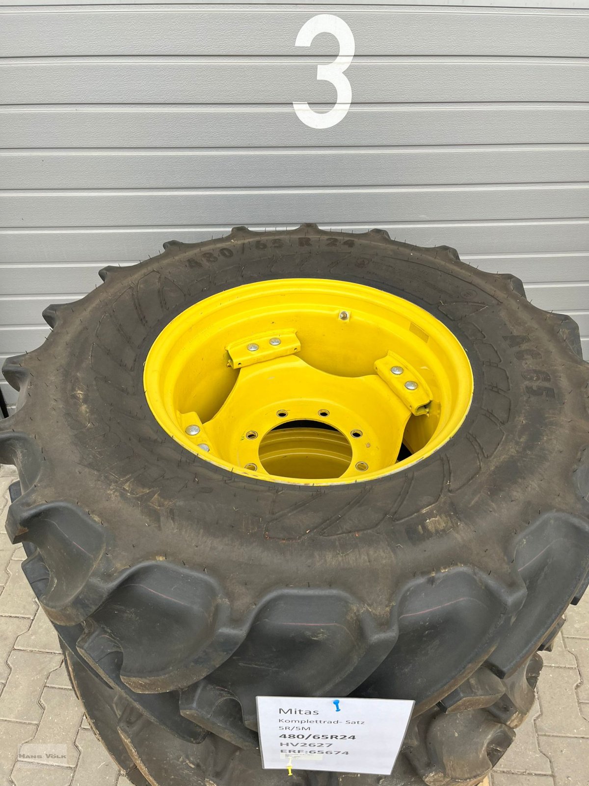 Sonstige Räder & Reifen & Felgen typu Mitas 480/65R24, Neumaschine w Antdorf (Zdjęcie 3)