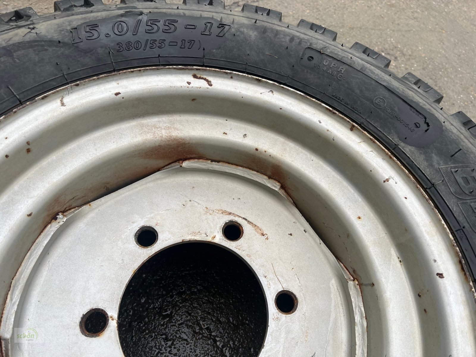 Sonstige Räder & Reifen & Felgen типа Sonstige 2 Kompletträder mit Reifen 15.0/55-17 auf 6-Loch ET-54 !! Felgen, Gebrauchtmaschine в Burgrieden (Фотография 9)