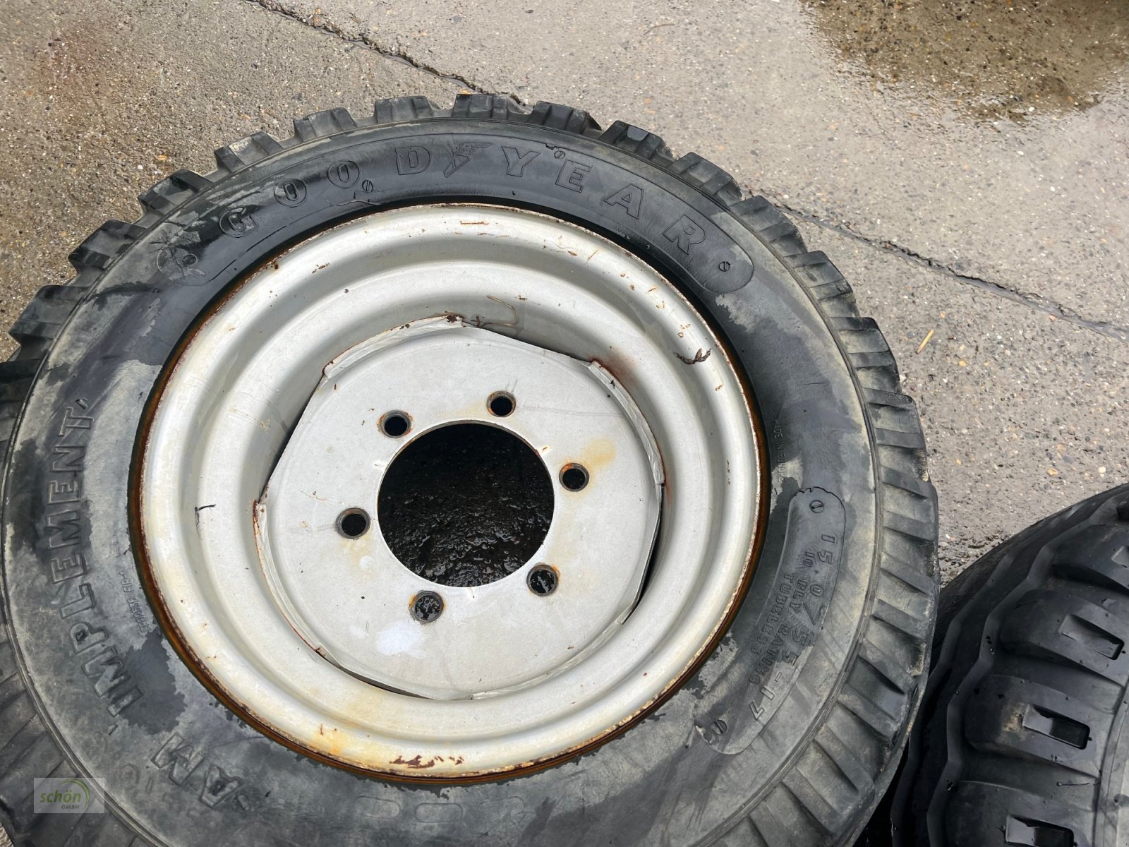 Sonstige Räder & Reifen & Felgen типа Sonstige 2 Kompletträder mit Reifen 15.0/55-17 auf 6-Loch ET-54 !! Felgen, Gebrauchtmaschine в Burgrieden (Фотография 10)