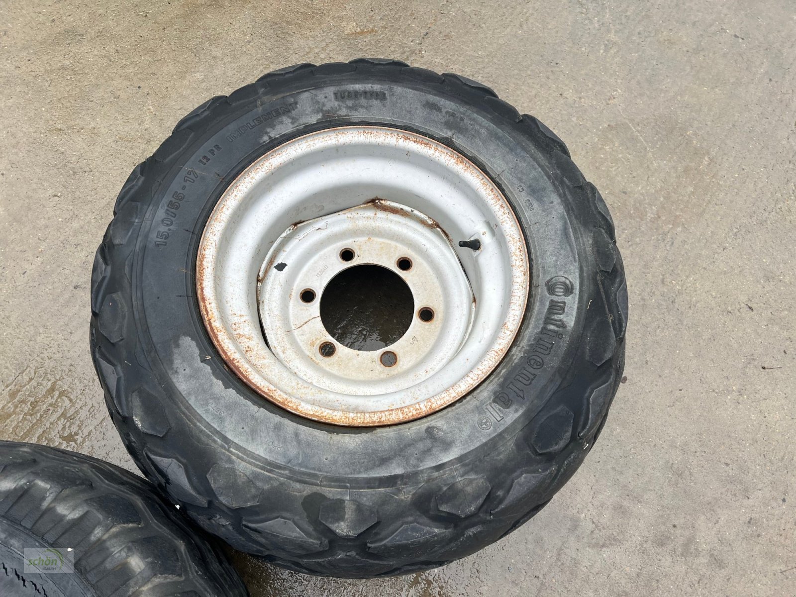Sonstige Räder & Reifen & Felgen del tipo Sonstige 2 Kompletträder mit Reifen 15.0/55-17 auf 6-Loch ET0 Felgen, Gebrauchtmaschine In Burgrieden (Immagine 3)