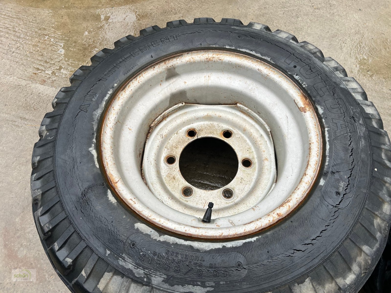 Sonstige Räder & Reifen & Felgen del tipo Sonstige 2 Kompletträder mit Reifen 15.0/55-17 auf 6-Loch ET0 Felgen, Gebrauchtmaschine In Burgrieden (Immagine 10)