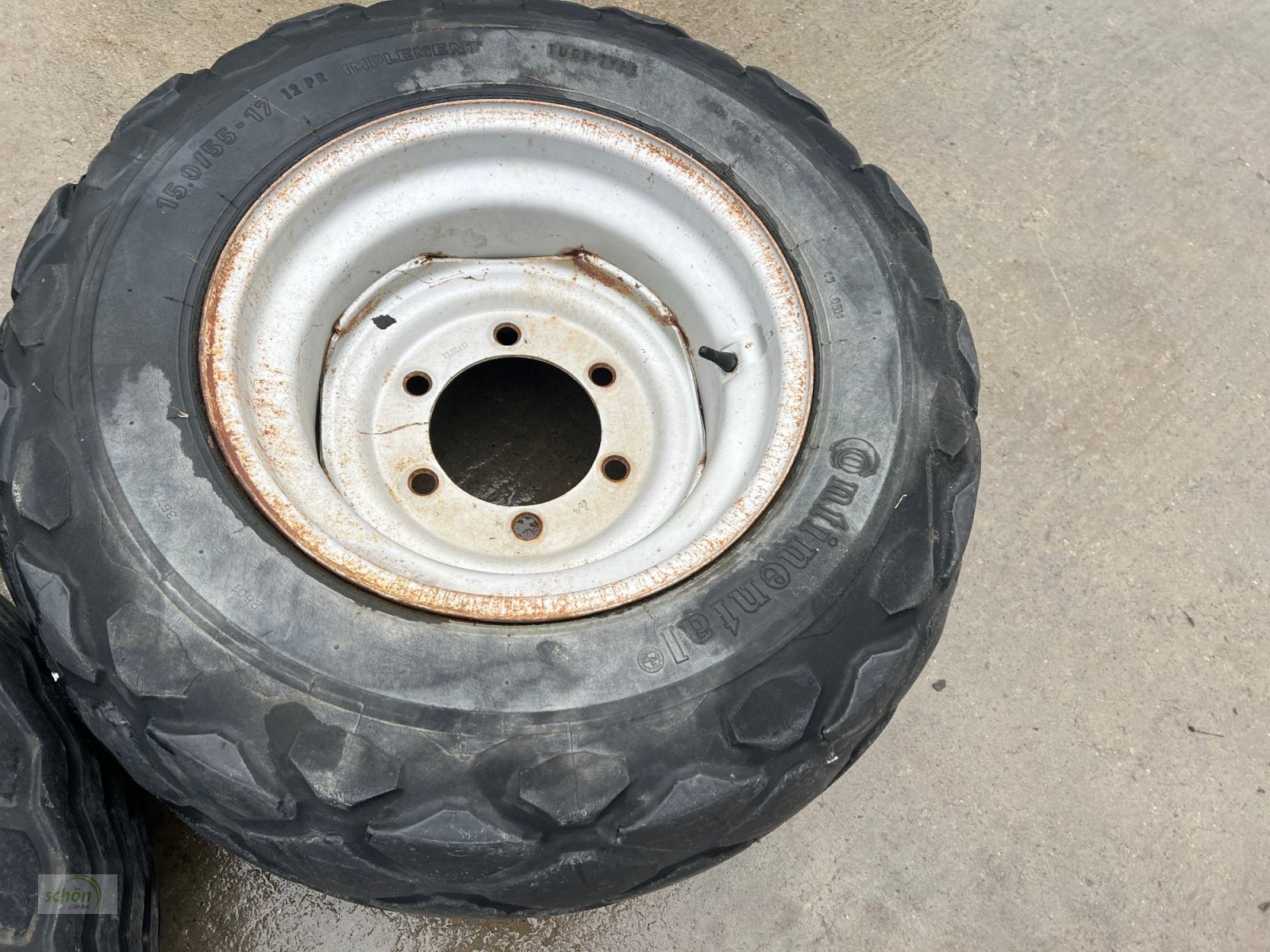 Sonstige Räder & Reifen & Felgen del tipo Sonstige 2 Kompletträder mit Reifen 15.0/55-17 auf 6-Loch ET0 Felgen, Gebrauchtmaschine In Burgrieden (Immagine 11)