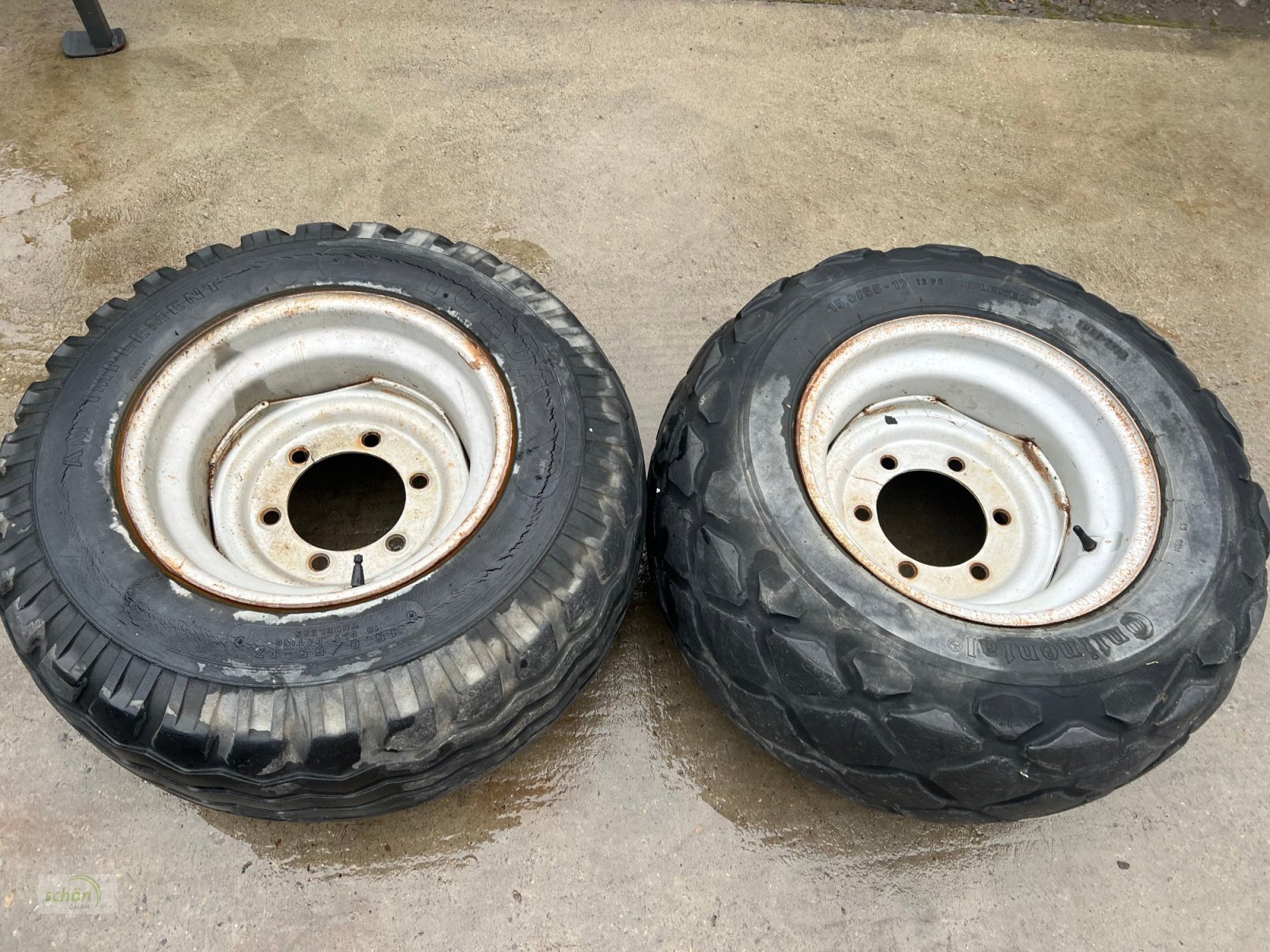 Sonstige Räder & Reifen & Felgen del tipo Sonstige 2 Kompletträder mit Reifen 15.0/55-17 auf 6-Loch ET0 Felgen, Gebrauchtmaschine In Burgrieden (Immagine 12)