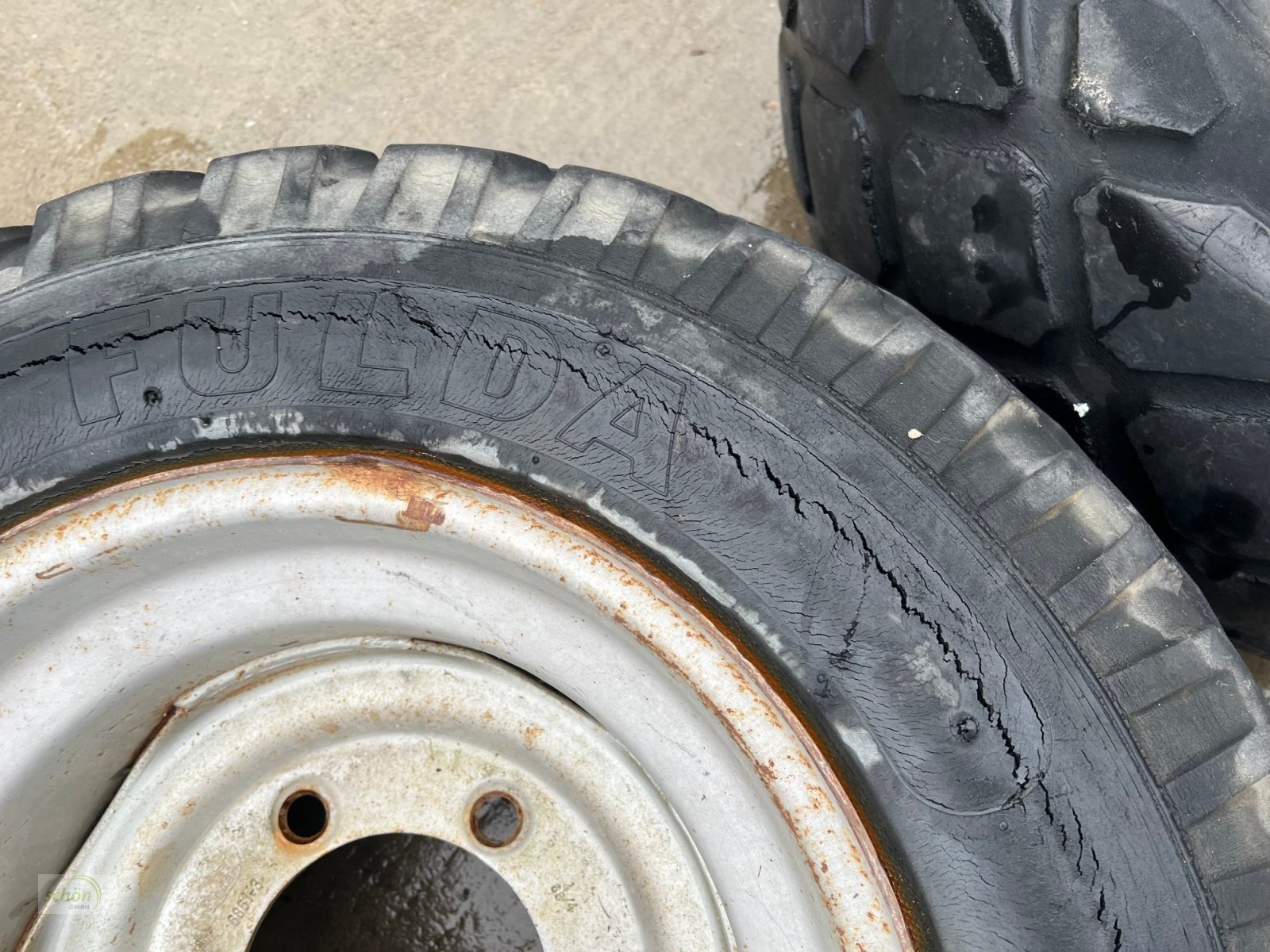 Sonstige Räder & Reifen & Felgen del tipo Sonstige 2 Kompletträder mit Reifen 15.0/55-17 auf 6-Loch ET0 Felgen, Gebrauchtmaschine In Burgrieden (Immagine 13)