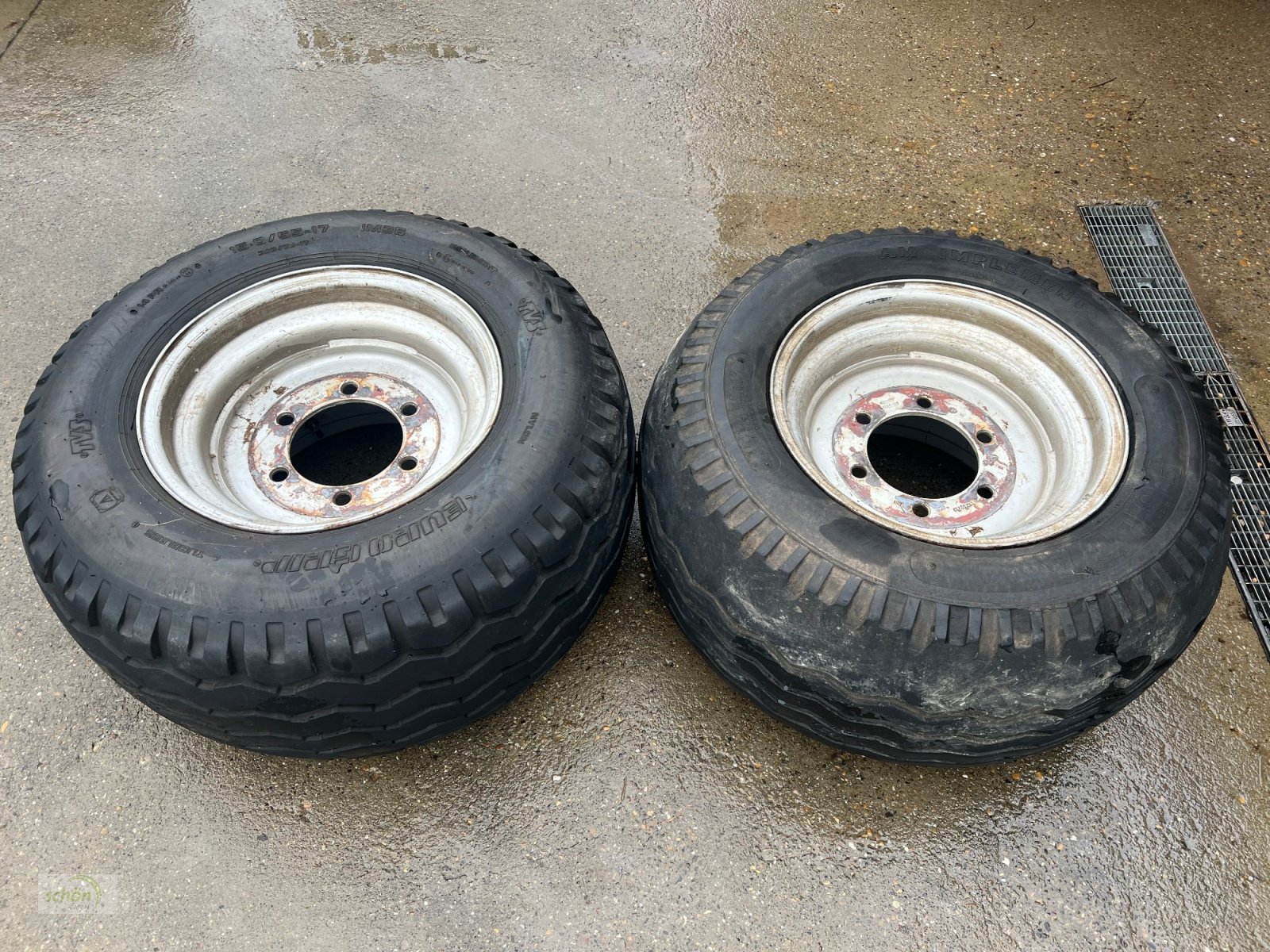 Sonstige Räder & Reifen & Felgen типа Sonstige 2 Kompletträder mit Reifen 15.0/55-17 auf 6-Loch ET45 !! Felgen, Gebrauchtmaschine в Burgrieden (Фотография 1)