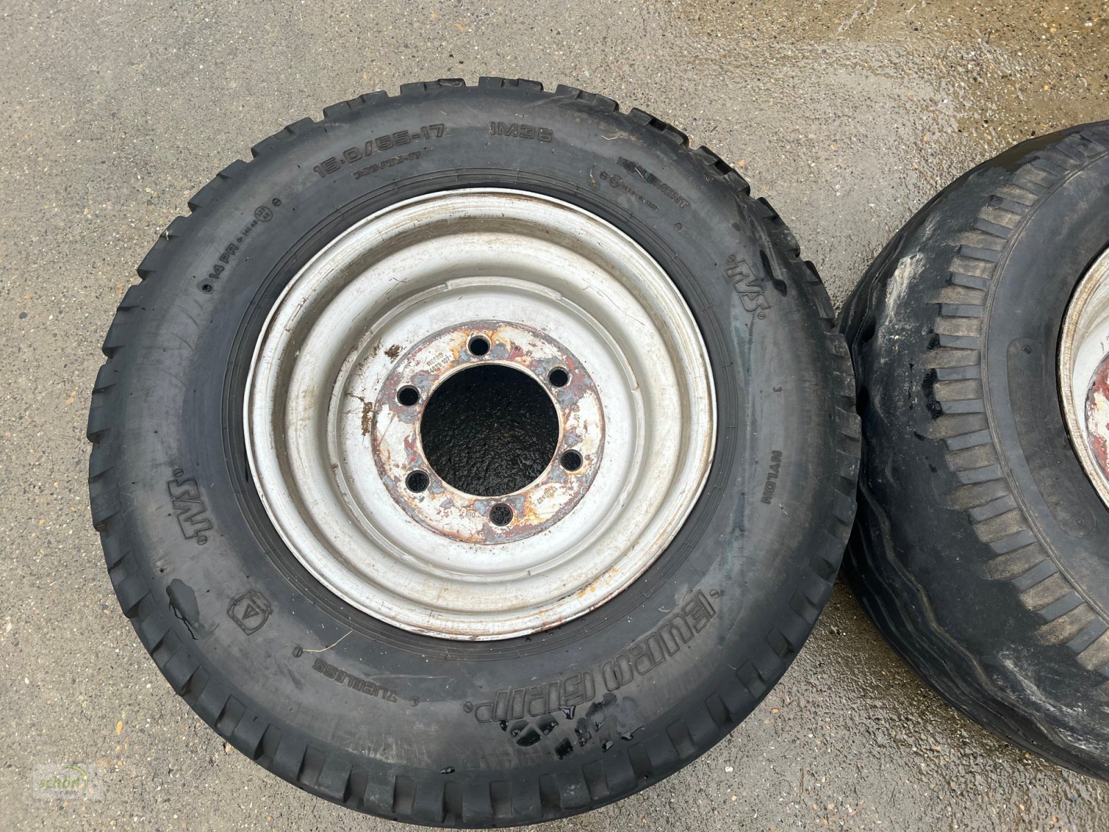 Sonstige Räder & Reifen & Felgen типа Sonstige 2 Kompletträder mit Reifen 15.0/55-17 auf 6-Loch ET45 !! Felgen, Gebrauchtmaschine в Burgrieden (Фотография 2)